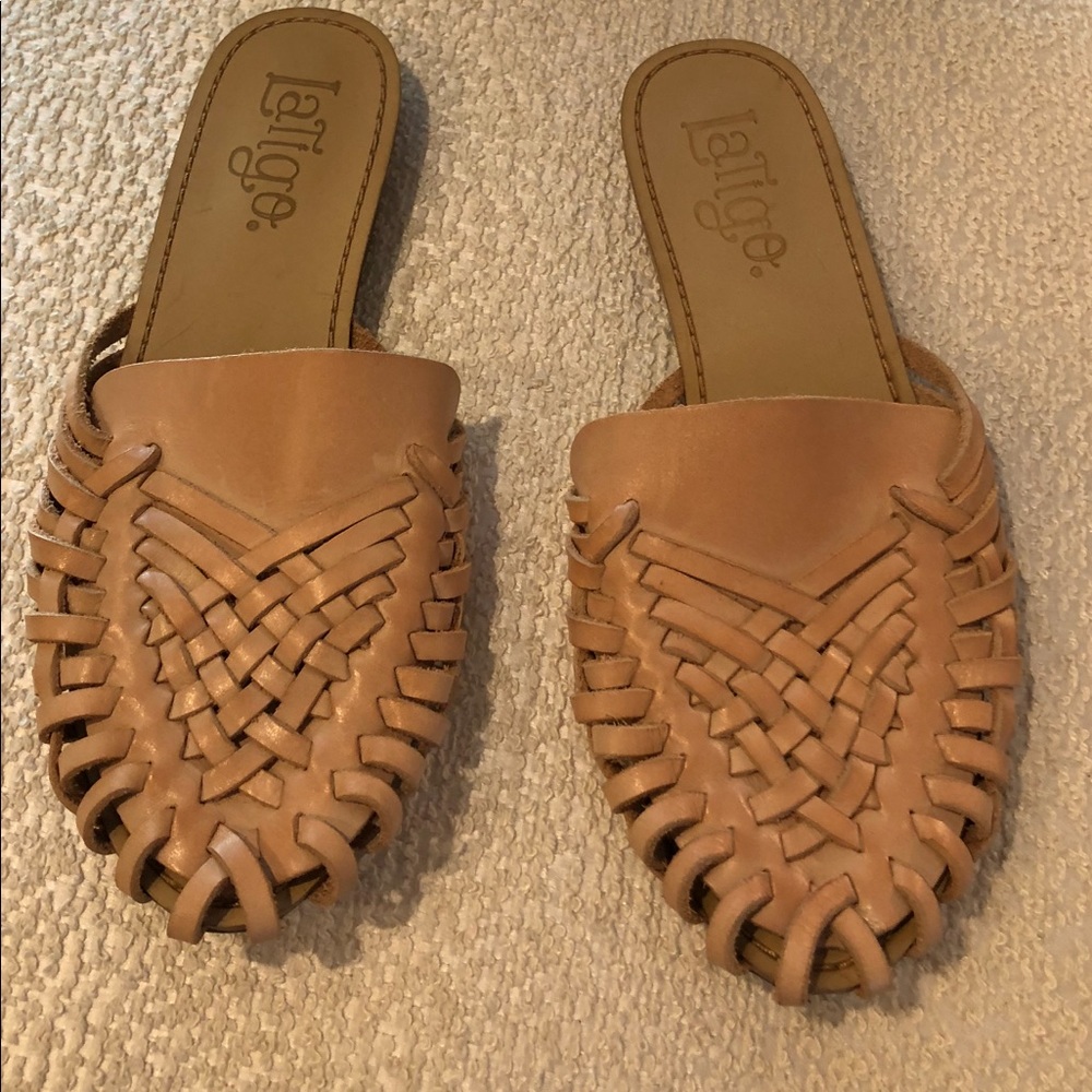Anthropologie NWOB.. Latigo Slides